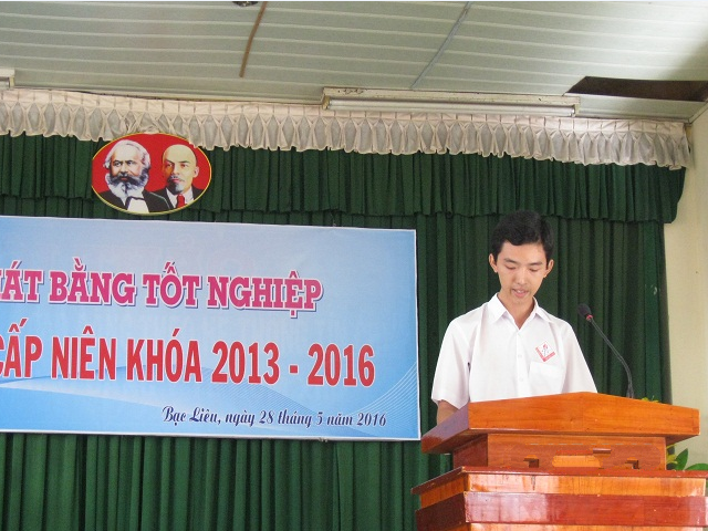 Bạn Võ Vũ Linh - học sinh lớp Y học cổ truyền - Khóa 6 tốt nghiệp loại giỏi Bạn Võ Vũ Linh - học sinh lớp Y học cổ truyền - Khóa 6 tốt nghiệp loại giỏi
