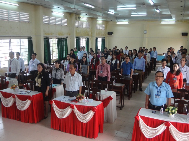 Toàn cảnh Hội nghị cán bộ, công chức, viên chức và người lao động năm học 2016-2017 Toàn cảnh Hội nghị cán bộ, công chức, viên chức và người lao động năm học 2016-2017