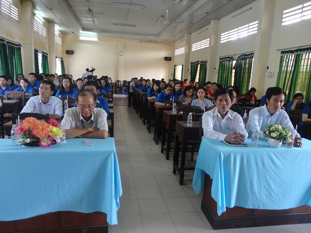 Quang cảnh buổi lễ tôn vinh