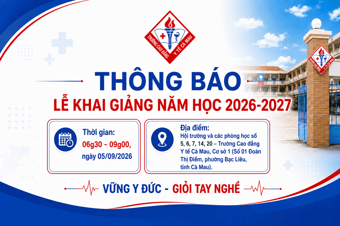 THÔNG BÁO TỔ CHỨC LỄ KHAI GIẢNG NĂM HỌC 2026 – 2027 THÔNG BÁO TỔ CHỨC LỄ KHAI GIẢNG NĂM HỌC 2026 – 2027